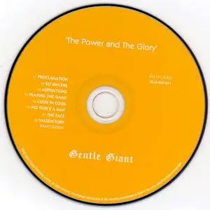 Gentle Giant - The Power And The Glory (1974) [Alucard, ALU-GG-011]