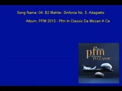 Premiata Forneria Marconi - Pfm In Classic Da Mozart A Celebration (2013) [3LP, Vinyl Rip 16/44 & mp3-320 + DVD] Re-up