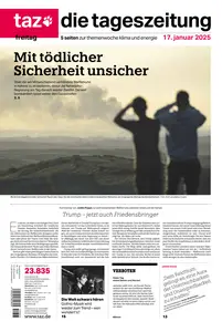 taz die tageszeitung  - 17 Januar 2025