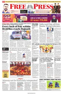 The Free Press Journal Bhopal - 19 October 2025