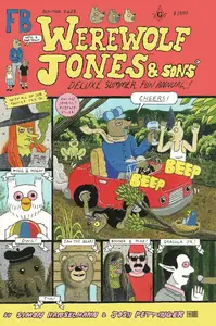 Fantagraphics-Werewolf Jones and Sons Deluxe Summer Fun Annual 2023 Retail Comic