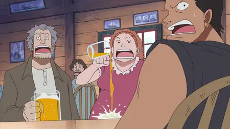 One Piece (1999 S11E14 An Eternal Farewell Nico Robin The Woman Who Bears Darkness Koten Gars