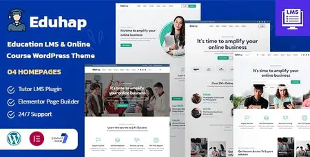 EE - Themeforest - Eduhap - Education LMS WordPress Theme 47597464 v1.7