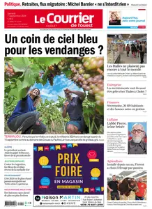 Le Courrier de l'Ouest Cholet - 7 Septembre 2024