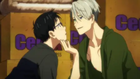 Yuri!!! on Ice (2016 S01E03 I Am Eros and Eros Is Me!! Face Off! Hot Springs on Ice Smoke
