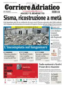 Corriere Adriatico Ascoli - 3 Luglio 2025