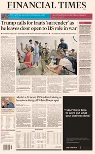 Financial Times Europe - 18 June 2025