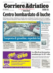 Corriere Adriatico Ancona - 4 Agosto 2025