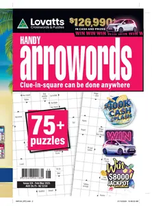 Lovatts Handy Arrowords - Issue 124 2025