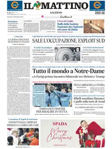 Il Mattino Salerno - 8 Dicembre 2024