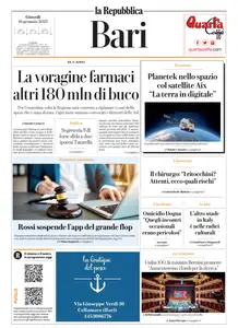 la Repubblica Bari - 16 Gennaio 2025