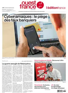 Ouest-France Édition Bretagne - 28 Septembre 2024