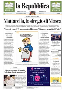 la Repubblica - 15 Febbraio 2025