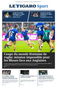 Le Figaro Sport - 20 Septembre 2025
