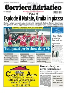 Corriere Adriatico Pesaro - 1 Dicembre 2024