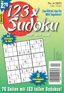 123 x Sudoku - No.4 2025