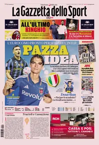 La Gazzetta dello Sport - 12 Settembre 2026