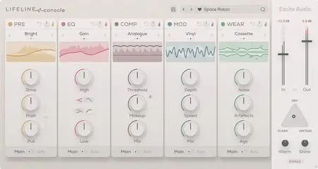 Excite Audio Lifeline Console v1.3.0