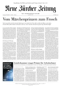 Neue Zürcher Zeitung International - 9 Mai 2026