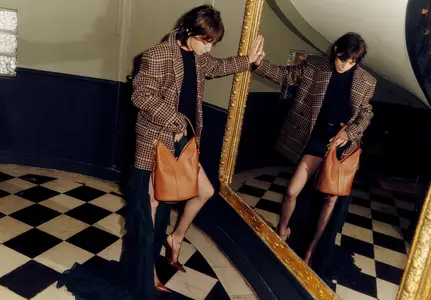 Charlotte Gainsbourg by Peter Ash Lee for W Magazine Korea June 2025