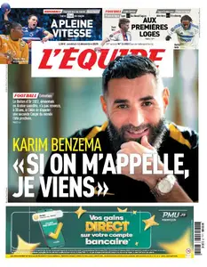 L’equipe du Vendredi 12 Décembre 2025