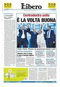 Libero - 23 Settembre 2022