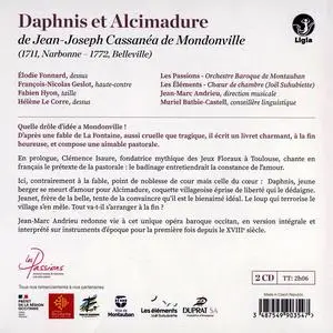 Jean-Marc Andrieu, Les Passions, Les Élémens - Jean-Joseph Cassanéa de Mondonville: Daphnis et Alcimadure (2023)