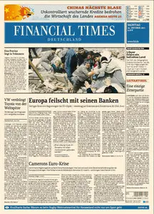 Financial Times Deutschland vom 24 Oktober 2011
