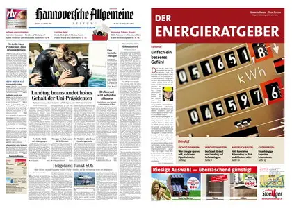 Hannoversche Allgemeine Zeitung - 25.10.2011