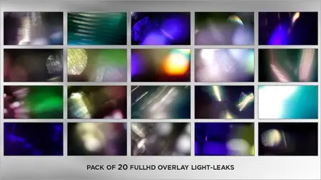 Real Elegance Light Leaks (20-Pack) - Motion Graphics (VideoHive)