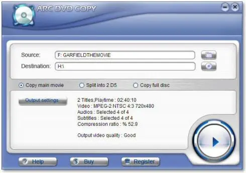 Arc DVD Copy 1.5.31