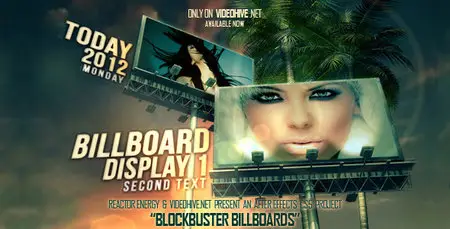 Blockbuster Billboards - Project for After Effects (VideoHive)