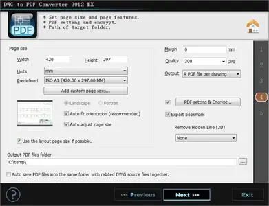 DwgTool DWG to PDF Converter MX 2020 6.7.8