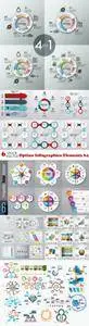 Vectors - Option Infographics Elements 64