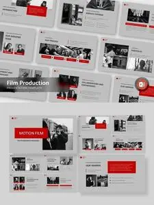 Film Production Presentation Template PowerPoint