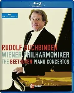 Rudolf Buchbinder, Wiener Philharmoniker - Beethoven: The Piano Concertos (2011) [Blu-Ray]