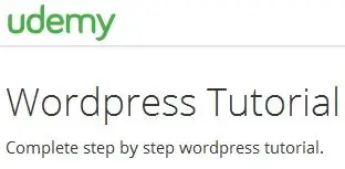 Wordpress Tutorial