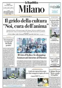 la Repubblica Milano - 26 Ottobre 2020