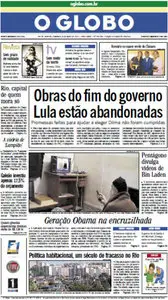 Jornal O Globo - 8 de maio de 2011