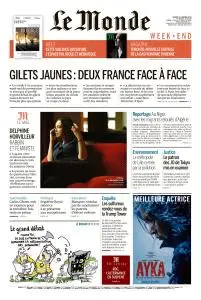 Le Monde du Samedi 12 Janvier 2019