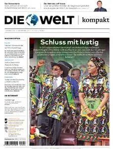 Die Welt Kompakt Frankfurt - 16. November 2017