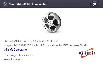 Xilisoft MP4 Converter 7.7.2 Build 20130122