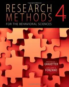 Research Methods for the Behavioral Sciences, 4th edition (repost)