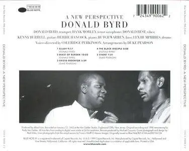 Donald Byrd - A New Perspective (1963) {Blue Note RVG rel 1999}