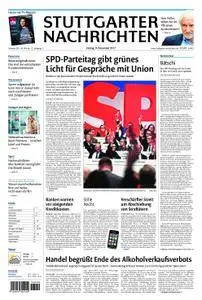Stuttgarter Nachrichten Blick vom Fernsehturm - 08. Dezember 2017