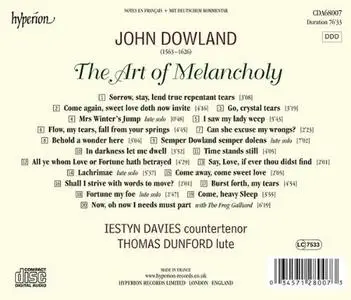 Iestyn Davies, Thomas Dunford - The Art of Melancholy: Songs by John Dowland (2014)