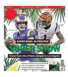 USA Today Special Edition - Super Bowl Preview - February 4, 2022