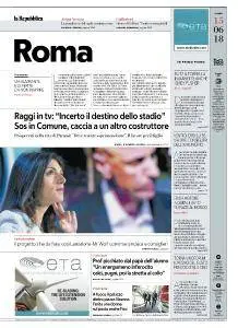 la Repubblica Roma - 15 Giugno 2018