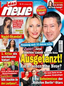 Das Neue – 06. Oktober 2018