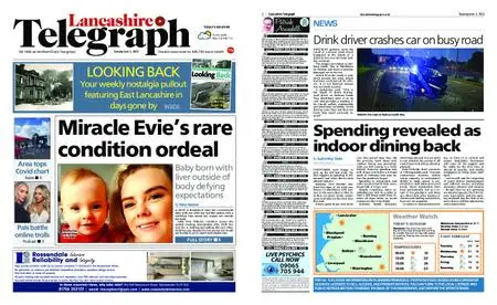 Lancashire Telegraph (Burnley, Pendle, Rossendale) – June 01, 2021